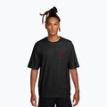Men's T-shirt  Jordan black/gym red