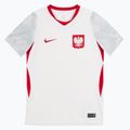 Children's football shirt Nike Dri-Fit Poland Stadium Home 2026 white/field silver 3