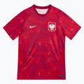 Men's football shirt Nike Dri-Fit Poland Stadium Away 2026 noble red/sport red 3