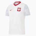 Men's football shirt Nike Dri-Fit Poland Home 2026 white/field silver