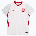Women's football shirt Nike Dri-Fit Poland Stadium Home 2026 white/field silver 4