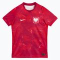 Children's football shirt Nike Dri-Fit Poland Stadium Away 2026 noble red/sport red 3