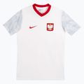 Children's football shirt Nike Dri-Fit Poland Home 2026 white/field silver 3