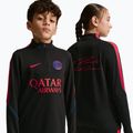 Children's football sweatshirt Nike Paris Saint-Germain Strike Dri-Fit Soccer Knit Drill Top black/global red/global red