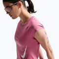 Women's running T-shirt Nike Swoosh Run Dri-Fit peony/photon dust/white 5
