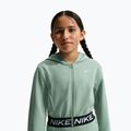 Children's sweatshirt Nike Pro Fleece Dri-Fit Full-Zip steam/steam/black/white