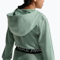 Children's sweatshirt Nike Pro Fleece Dri-Fit Full-Zip steam/steam/black/white 5