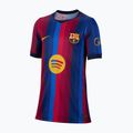 Children's football shirt Nike FC Barcelona Dri-Fit Stadium Home deep garnet/blue void/mineral yellow