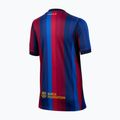 Children's football shirt Nike FC Barcelona Dri-Fit Stadium Home deep garnet/blue void/mineral yellow 2
