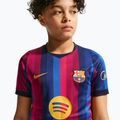 Children's football shirt Nike FC Barcelona Dri-Fit Stadium Home deep garnet/blue void/mineral yellow 9