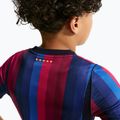 Children's football shirt Nike FC Barcelona Dri-Fit Stadium Home deep garnet/blue void/mineral yellow 11