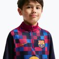 Children's football sweatshirt Nike FC Barcelona Dri-Fit Strike Drill Top noble red/noble red/mineral yellow 5