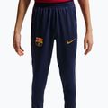 Children's football trousers Nike FC Barcelona Strike Dri-Fit blackened blue/noble red/yellow 7