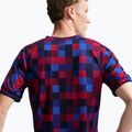 Men's football shirt Nike FC Barcelona Dri-Fit Pre-Match noble red/mineral yellow 5