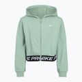 Children's sweatshirt Nike Pro Fleece Dri-Fit Full-Zip steam/steam/black/white 6