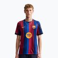 Men's football shirt Nike FC Barcelona Dri-Fit Stadium Home deep garnet/blue void/mineral yellow