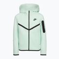 Children's sweatshirt Nike Sportswear Tech Fleece Full Zip barely green/black/black 4