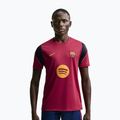 Men's football shirt Nike FC Barcelona Strike Soccer Dri-Fit noble red/blackened blue/mineral yellow