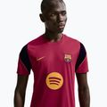 Men's football shirt Nike FC Barcelona Strike Soccer Dri-Fit noble red/blackened blue/mineral yellow 5