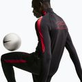Men's football sweatshirt Nike Paris Saint-Germain Strike Dri-Fit Soccer Knit Drill Top black/global red/global red 6