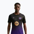 Men's football shirt Nike FC Barcelona 2026/27 Stadium Away field purple/field purple/metallic gold 4