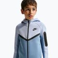 Children's sweatshirt Nike Sportswear Tech Fleece Full Zip hydrogen blue/work blue/black/black 4