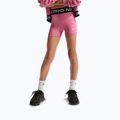 Nike Pro children's shorts peony/white