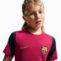 Children's football shirt Nike FC Barcelona Strike Dri-Fit noble red/blackened blue 6