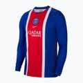 Men's football long sleeve top Nike Paris Saint-Germain Dri-Fit Stadium Home old royal/white/university red/white