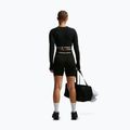 Women's training shorts Nike Pro Seamless High Waisted Biker 5" black/white 3