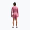Women's training shorts Nike Pro Seamless High Waisted Biker 5" peony/white 3
