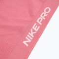 Women's training shirt Nike Pro Seamless Dri-Fit peony/white 4