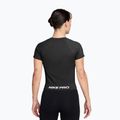 Women's training shirt Nike Pro Seamless Dri-Fit black/white 2