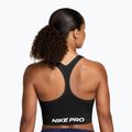 Women's training shirt Nike Pro Seamless Dri-Fit black/white 2
