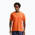 Men's running T-shirt Nike Miler Dri-Fit UV safety orange