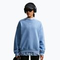 Women's sweatshirt Nike Studio Fleece Medium Weight work blue/sail