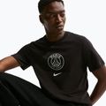 Men's T-shirt Nike Paris Saint-Germain Soccer black 5