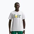 Men's tennis T-shirt Nike Court Love white