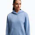 Women's sweatshirt Nike Studio Fleece work blue/sail 4