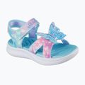 Children's sandals SKECHERS Jumpsters Butterfly Brites blue