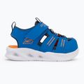 SKECHERS S-Lights Sola Glow blue/lime children's sandals 2