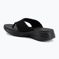 Women's slides SKECHERS Ultra Flex 3.0 Rhythm Waves black 3