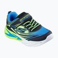 Children's shoes SKECHERS Flex-Glow Ultra black/blue/lime 9