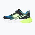 Children's shoes SKECHERS Flex-Glow Ultra black/blue/lime 11