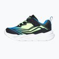 Children's shoes SKECHERS Flex-Glow Ultra black/blue/lime 3