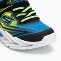 Children's shoes SKECHERS Flex-Glow Ultra black/blue/lime 7