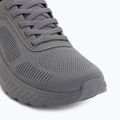 Men's shoes SKECHERS Bobs Squad Chaos Solid Stepper gray 7