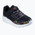 Children's shoes SKECHERS Uno Lite Heart Craze black/multi 8