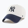 47 Brand MLB New York Yankees Grand Stand CLEAN UP bone baseball cap 3