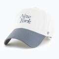 47 Brand MLB New York Yankees Foundation Script TT CLEAN UP sandstone baseball cap